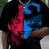 One Piece Trendy Brand Hip-hop Anime T-shirt