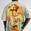 One Piece Trendy Brand Hip-hop Anime T-shirt