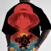 One Piece Trendy Brand Hip-hop Anime T-shirt