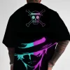 One Piece Trendy Brand Hip-hop Anime T-shirt