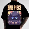 One Piece Trend Fashionable Anime Print T-shirt