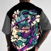 One Piece Trend Fashionable Anime Print T-shirt