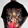 Trend Fashionable Anime Print T-shirt