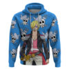 Vinsmoke Sanji Anime Movie Red Hoodie