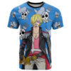 Vinsmoke Sanji Anime Movie Red T Shirt