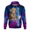 Asuna Hoodie Sword Art Galaxy Style