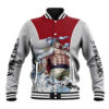 Edward Newgate - One Piece Anime Varsity Jacket Anime Mix Japan Pattern Style