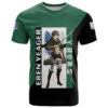 Eren Yeager T Shirt Attack On Tittan Anime Style