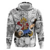 Luffy Gear 5 Awakening - One Piece Hoodie Anime Mix Manga Style