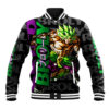 Super Saijan Broly - Dragon Ball Anime Varsity Jacket Anime Mix Pattern Style