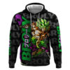 Super Saijan Broly - Dragon Ball Hoodie Anime Mix Pattern Style