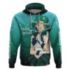 Michiru Kaioh Hoodie Sailor Neptune Sailor Moon Anime