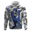 Naoto Shirogane Persona Hoodie Anime Mix Polygon Cyber Style