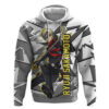 Ryuji Sakamoto Persona Hoodie Anime Mix Polygon Cyber Style