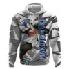 Makoto Yuki Hoodie Anime Mix Polygon Cyber Style