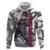 Makoto Niijima Persona Hoodie Anime Mix Polygon Cyber Style