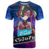 Houshou Marine Holo Live T Shirt Galaxy Style