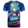 Uruha Rushia Holo Live T Shirt Galaxy Style