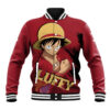 Monkey D Luffy - One Piece Anime Anime Varsity Jacket