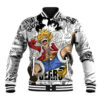 Luffy Gear 5 Awakening - One Piece Anime Mixed Manga Anime Varsity Jacket