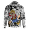 Luffy Gear 5 Awakening - One Piece Anime Mixed Manga Hoodie