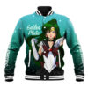 Sailor Pluto Setsuna Meioh Anime Varsity Jacket Sailor Moon