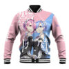 Rem & Ram Anime Varsity Jacket Re Zero