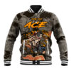 Portgas D.Ace - Fire Fist Of One Piece Anime Varsity Jacket Anime Mix Manga Style