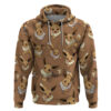 Eevee Pattern Style Hoodie