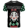 Tanjiro Sumiko Demon Slayer T Shirt Funny Face