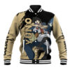 Yuno Anime Varsity Jacket Golden Dawn