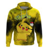 Pikachu - Tie Dye Anime Hoodie