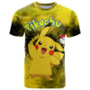 Pikachu - Tie Dye Anime T Shirt