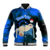 Snorlax - Tie Dye Style Anime Varsity Jacket