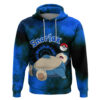 Snorlax - Tie Dye Style Hoodie