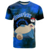 Snorlax - Tie Dye Style T Shirt