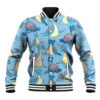 Lapras Clothes Pattern Style Anime Varsity Jacket