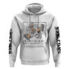 Luffy Gear 5 White Hair One Piece Streetstyle Hoodie