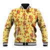 Charmander Pattern Style Anime Varsity Jacket