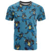 Lucario Pattern Style T Shirt