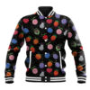 Devil Fruits Anime Varsity Jacket One Piece