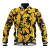 Umbreon Pattern Style Anime Varsity Jacket