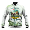 Life Is Good In The Wood - Trailer Life Anime Varsity Jacket