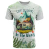 Life Is Good In The Wood - Trailer Life T Shirt