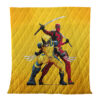 Deadpool and Wolverine Marvels Quilt Blanket