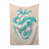 Haku Dragon Spirited Away Blanket