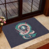 Chihiro Haku and No Face Spirited Away Doormat