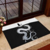 Chihiro No Face and Haku Dragon Spirited Away Doormat