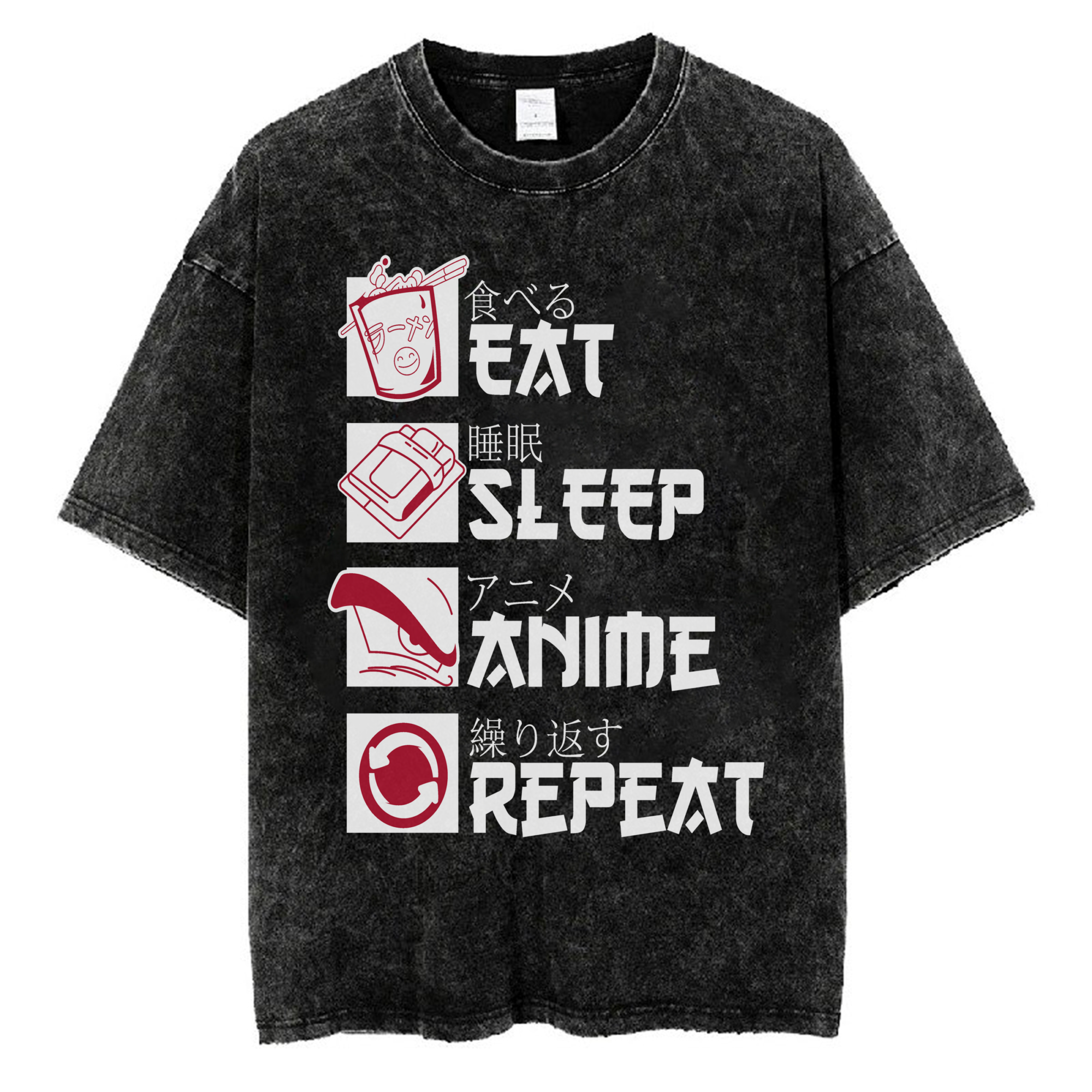 Eat, Sleep, Anime, Repeat Dragon Ball Z T-shirt