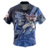 Akaza Demon Slayer Hawaiian Shirt